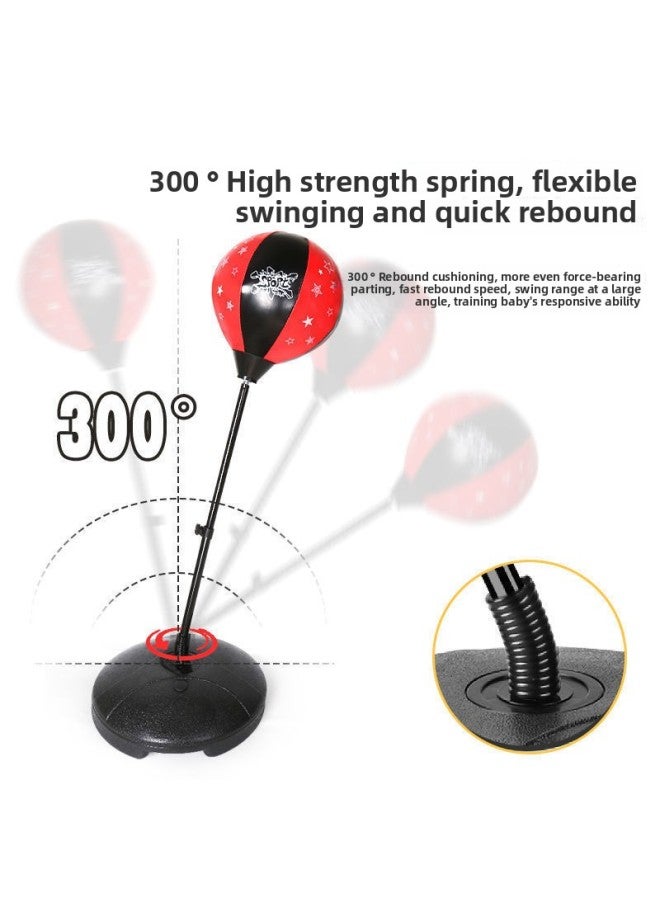 Children And Primary School Students Boxing Toy Sandbag Gloves Boy Tumbler Training Equipment Kids Home-Diameter:Type B [boxing Single Edition] 90-120cm