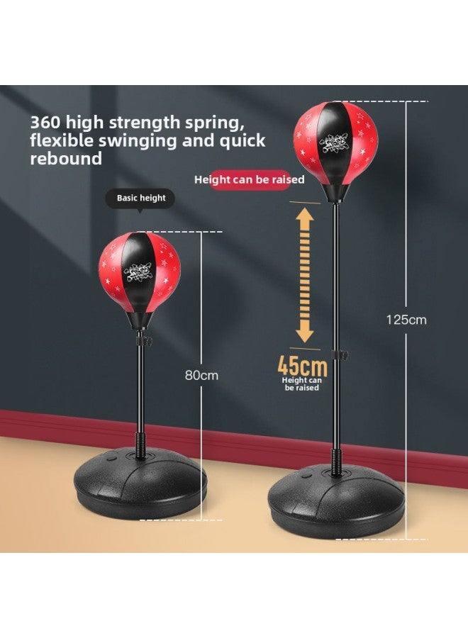 Children And Primary School Students Boxing Toy Sandbag Gloves Boy Tumbler Training Equipment Kids Home-Diameter:Type B [boxing Single Edition] 90-120cm