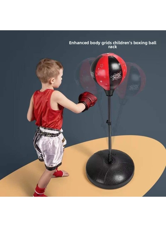 Children And Primary School Students Boxing Toy Sandbag Gloves Boy Tumbler Training Equipment Kids Home-Diameter:Type B [boxing Single Edition] 90-120cm