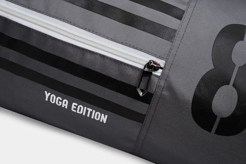 SFANE Gym Bags for Men with Separate Shoe Compartment Sports Gym Bag for Women Duffle Bags for Gym, Duffel Bags Sports Bag - Grey & Black - Image 4