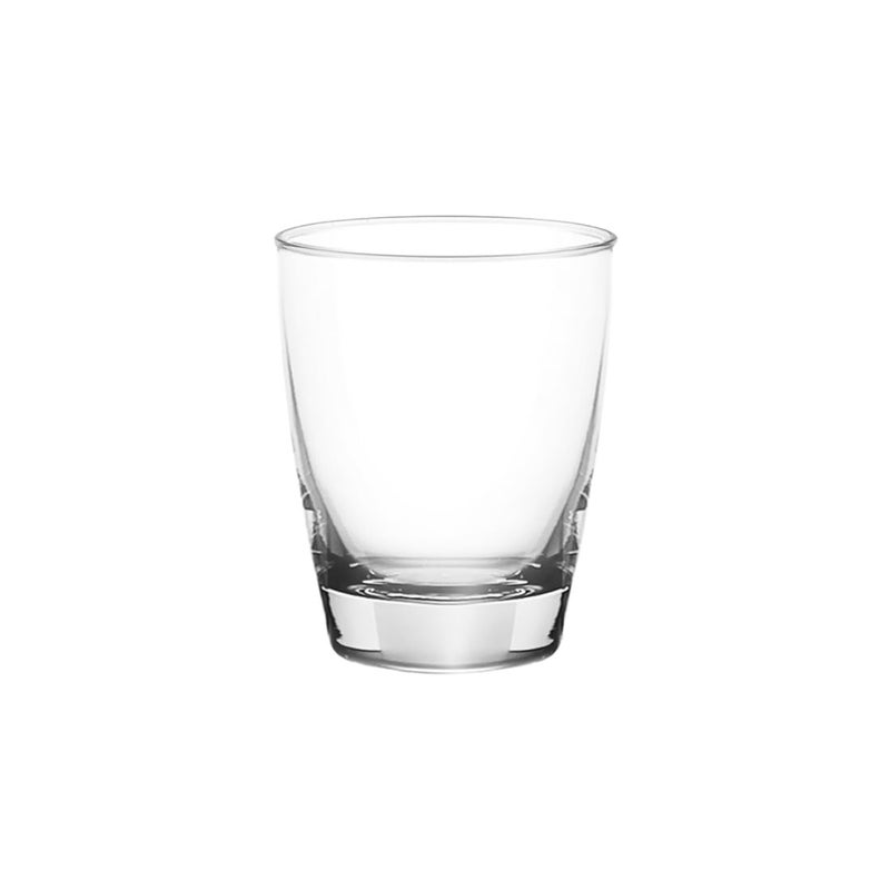 Ocean Ocean Tiara Tumbler Glass Set of 6 Pieces, 365ml, Clear | Elegant & Versatile Glassware for Water, Juices, or Other Beverages | Perfect for Daily Use, Parties Or Special Occasions | Dishwasher Safe  - Image 1