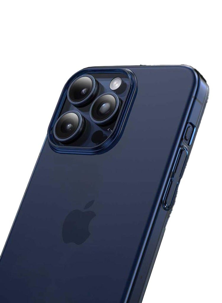 GREEN LION Delgado PC Case for iPhone 15 Pro - Blue - Image 2