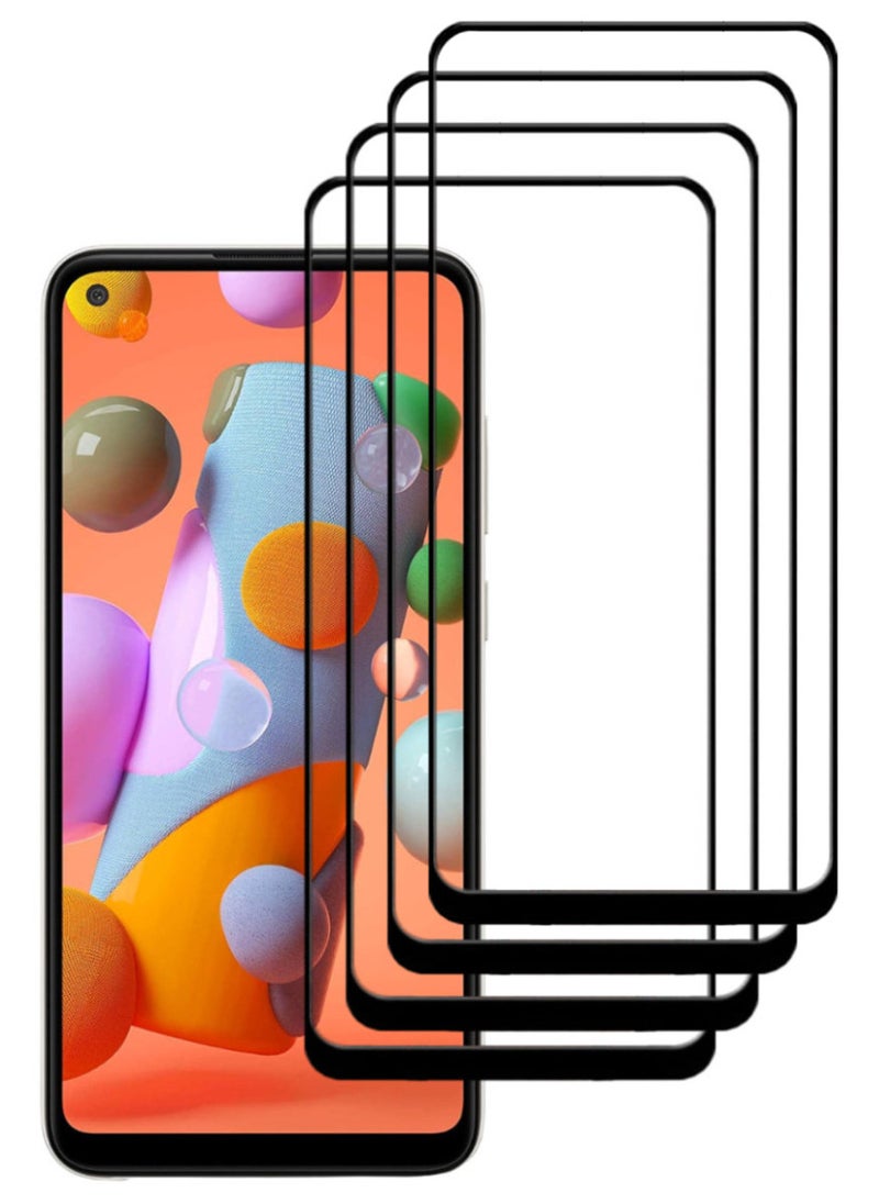 أكاليكس 4 قطع، حماية شاشة، لهاتف سامسونج جالاكسي A11، جودة ممتازة. - Image 1