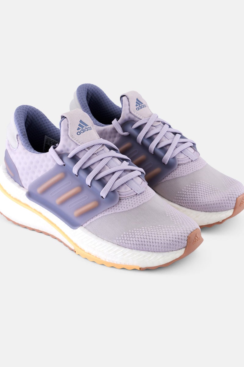Adidas أحذية جري نسائية X_Plrboost مزودة بأربطة، لافندر - Image 3