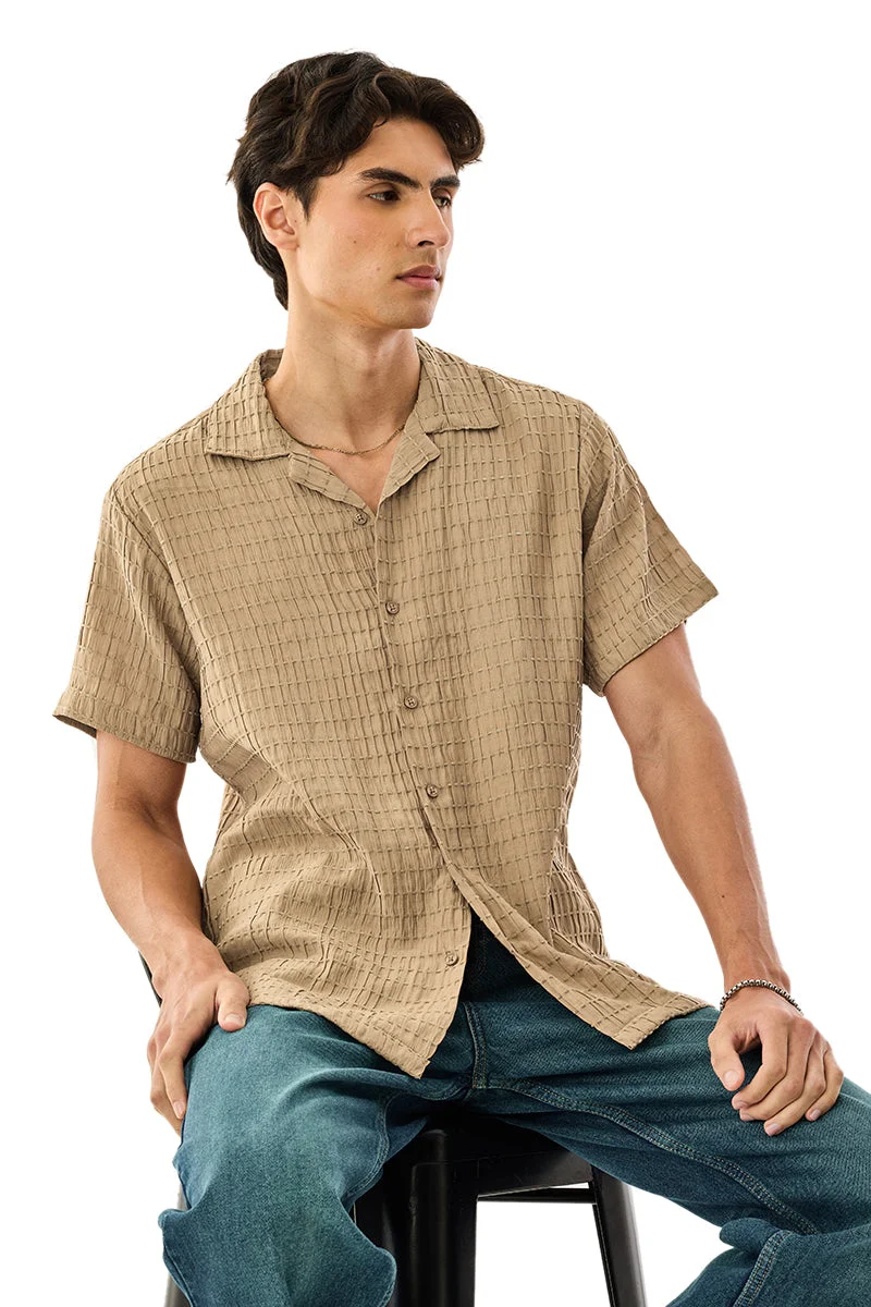 سنيتش قميص بقصة فضفاضة بتصميم ذاتي