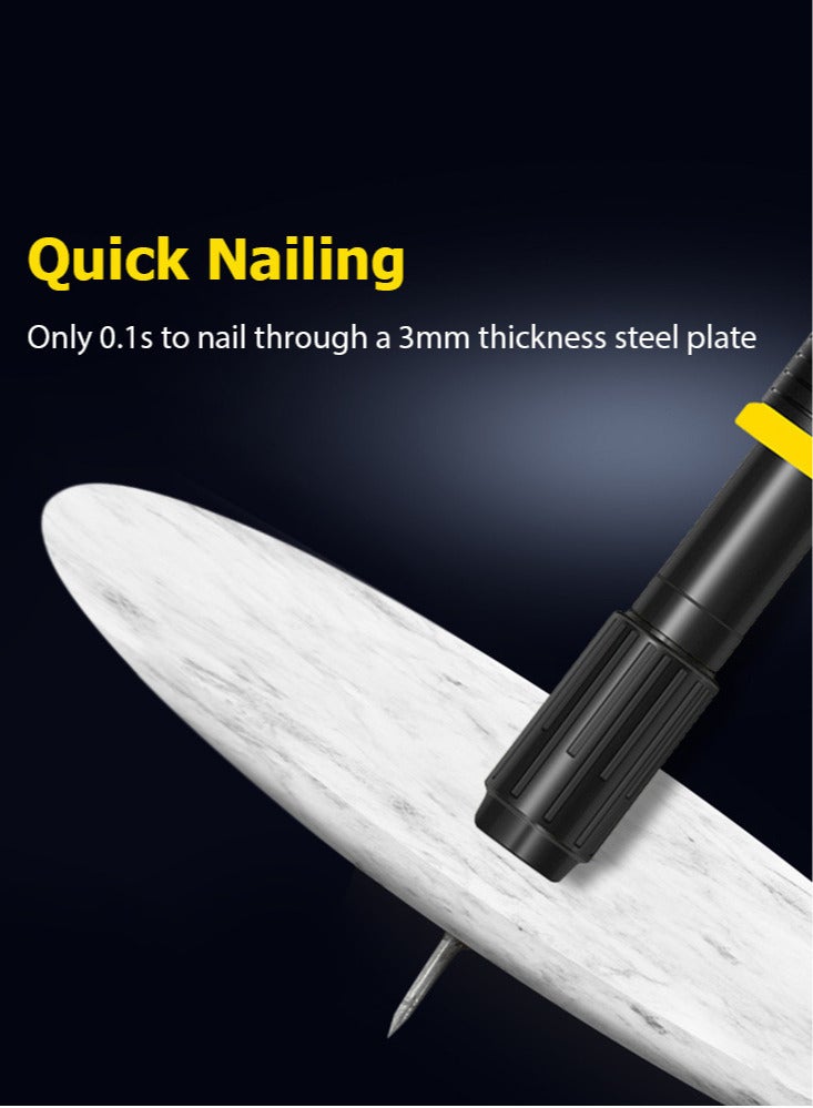 Nail Wall Fastening Tool Kit Portable Manual Nailing Gun Low Noise Steel Nail Shooting Machine for Cement Wall Home Decoration - Image 2