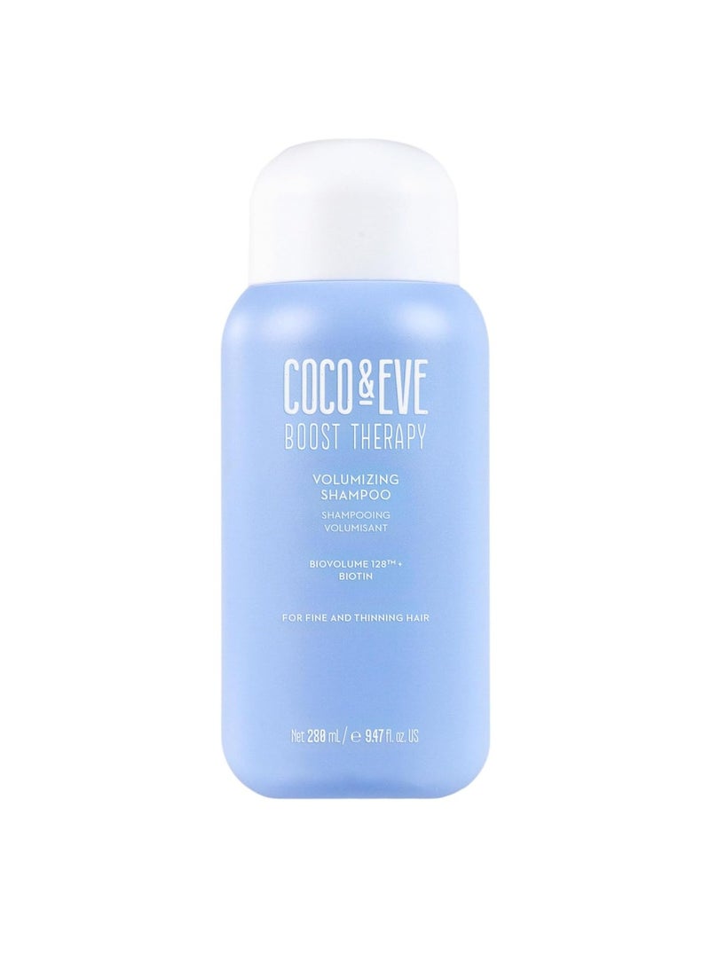 COCO & EVE - Coco & Eve Boost Therapy Hair Volumizing Shampoo with Biotin, Panthenol to Target Hair Thinning, Enhance Volume and Density. Strengthening, Thickening Shampoo for Fuller, Healthier Hair (9.47 fl oz) - Image 1
