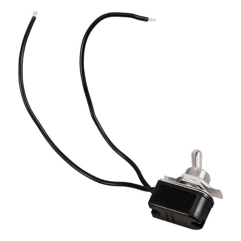 Mini Toggle Switch 12mm Mount Hole 13cm Lead Wire For Automotive Modification - Image 2