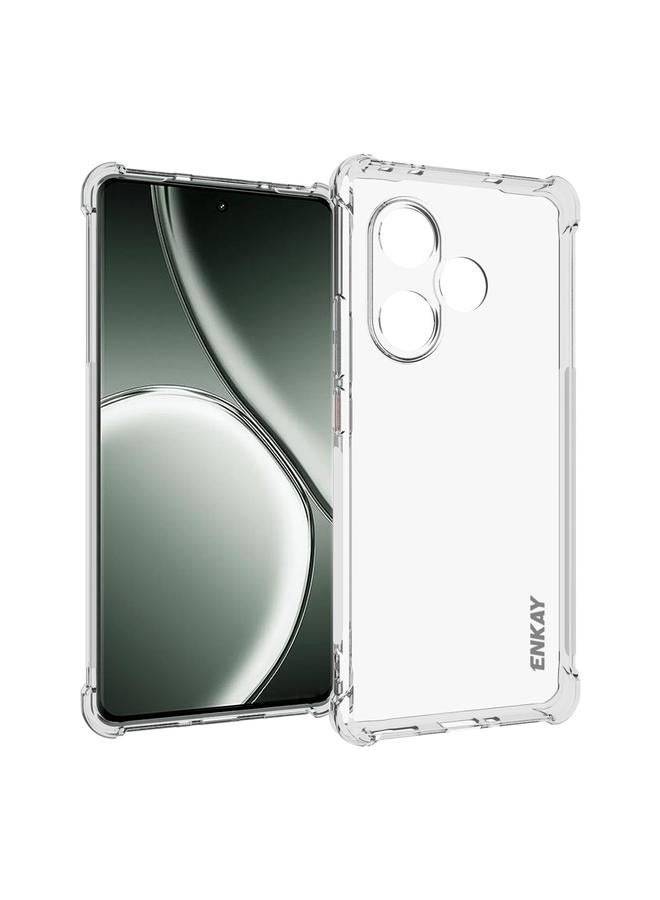 Case For Realme GT Neo6 SE Transparent TPU Shockproof Anti-slip Phone Case