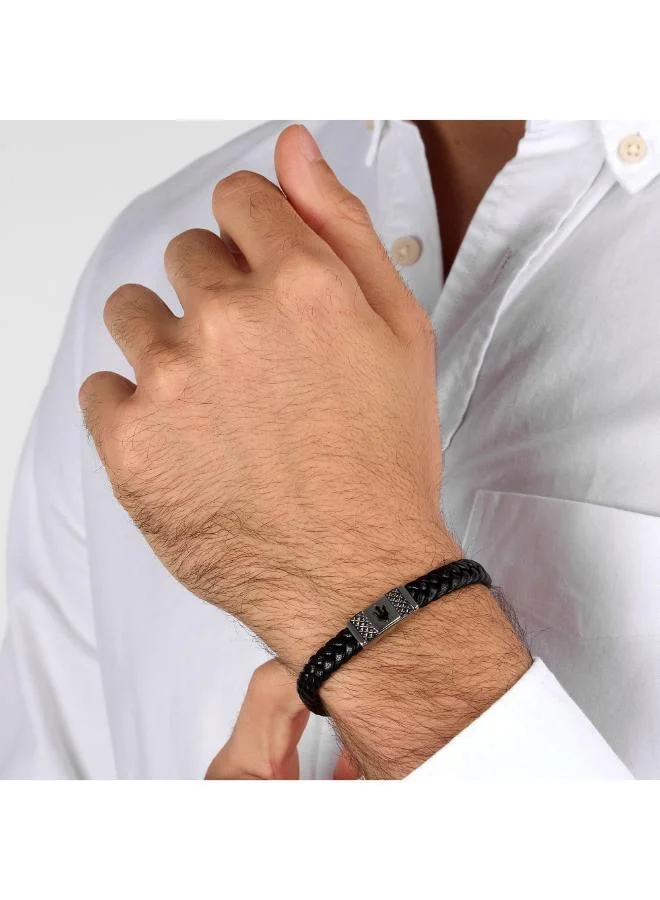 Maserati JM424AVE25 RECYCLED LEATHER bracelet