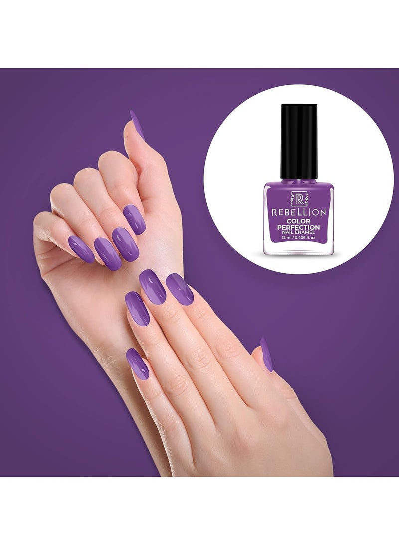 Rebellion Color Perfection Nail Enamel 12ml Mauve Intuitive Soul RG28 - Image 3