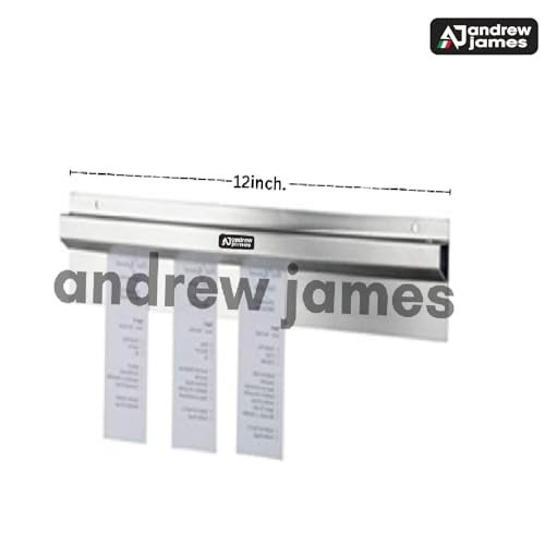 Andrew James Stainless Steel 1 Ft (12 Inches) KOT for Kitchen Order Use (European Standard Approved) | Commercial for Industrial Use - Image 3