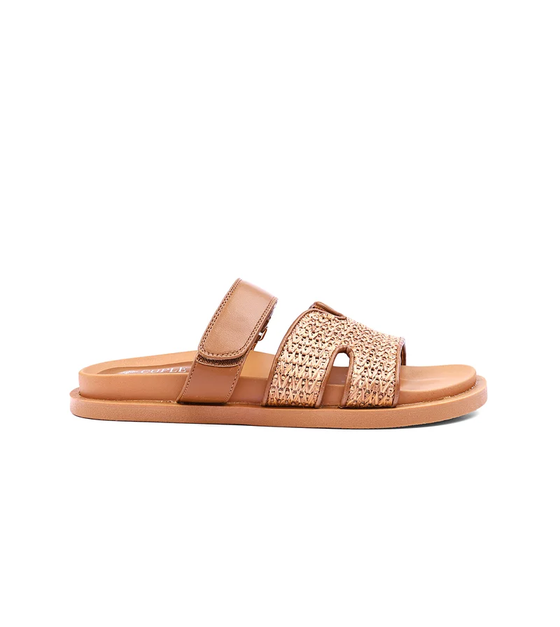Cuple Womens adjustable strapped flat sandals