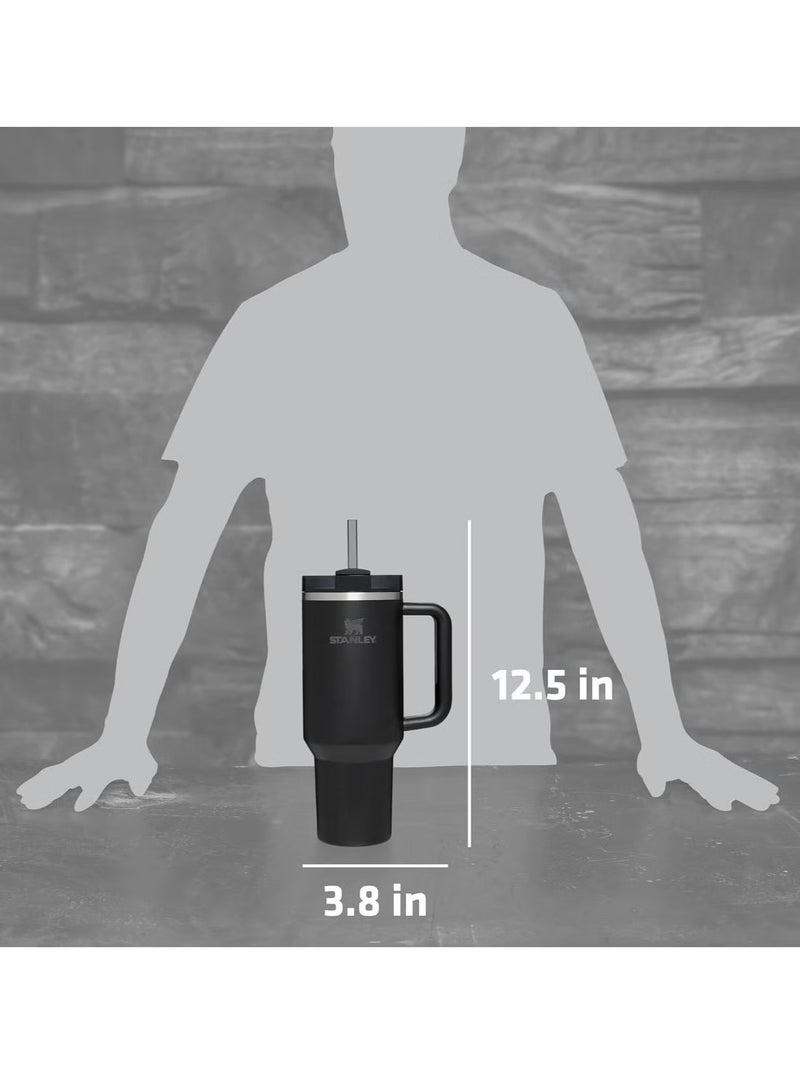 Stanley Quencher H20 Flowstate Stainless Steel Vacuum Insulated Tumbler with Lid and Straw for Water Iced Tea or Coffee Smoothie and More 40oz - Image 3
