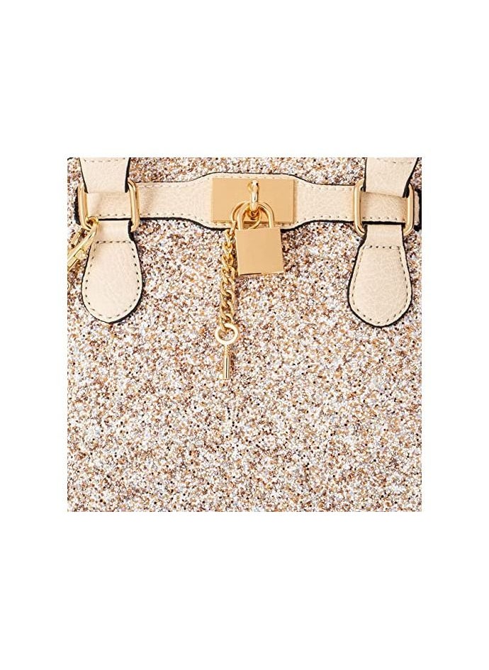 ALDO - Aldo Women's Barland Satchel Bag, Champagne - Image 1