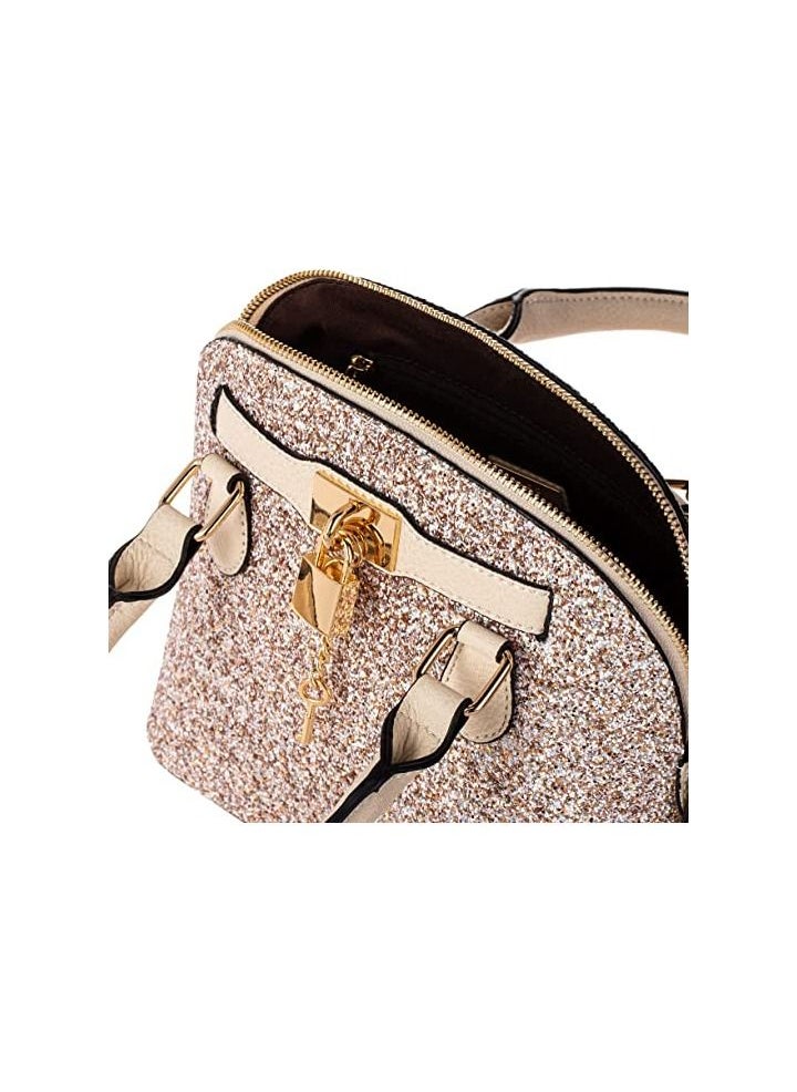 ALDO - Aldo Women's Barland Satchel Bag, Champagne - Image 1