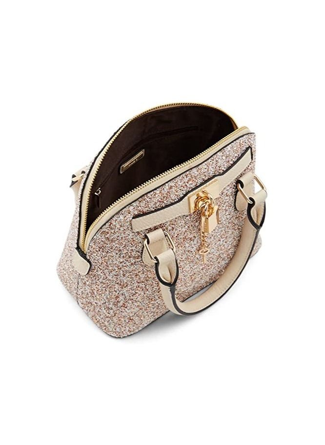 ALDO - Aldo Women's Barland Satchel Bag, Champagne - Image 1