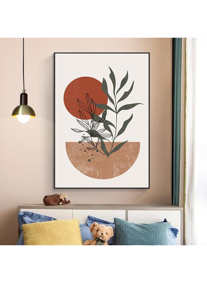 Home Trove Hmdkhi Modern Geometric Line Picture, Abstract Picture Set, Living Room, Bedroom, Poster Wallpaper Art Decoration, Frameless (Wall Picture-13.60 X 90 Cm X 3) - Image 4