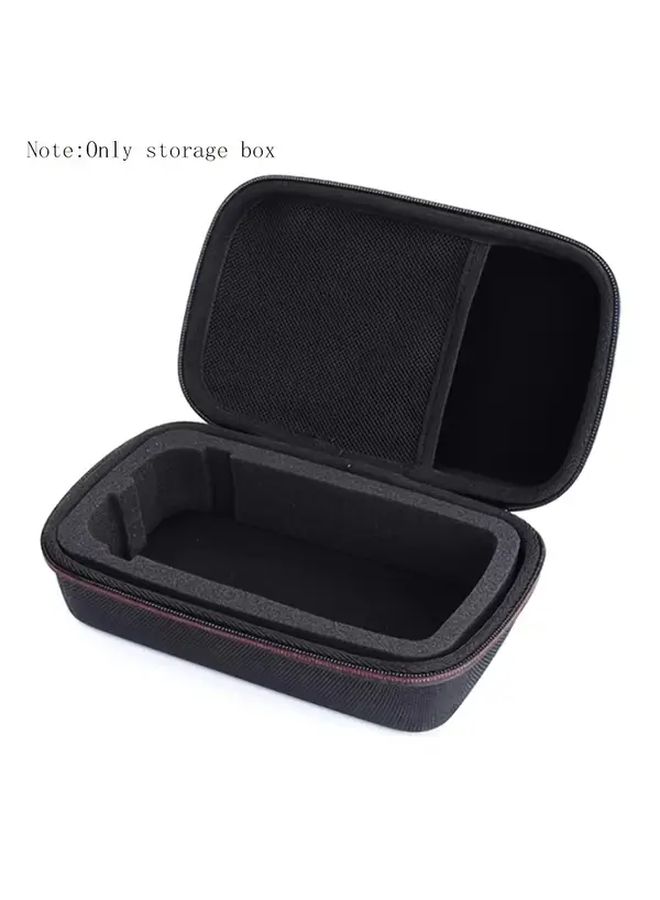 Black Eva Hard Shell Shockproof Portable Organizer Case With Multiple Compartments For Data Cables Headphones And Accessories - Image 5