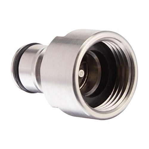 Kegco KMKCAL Keg Coupler Adapter, Liquid, Stainless Steel - Image 2