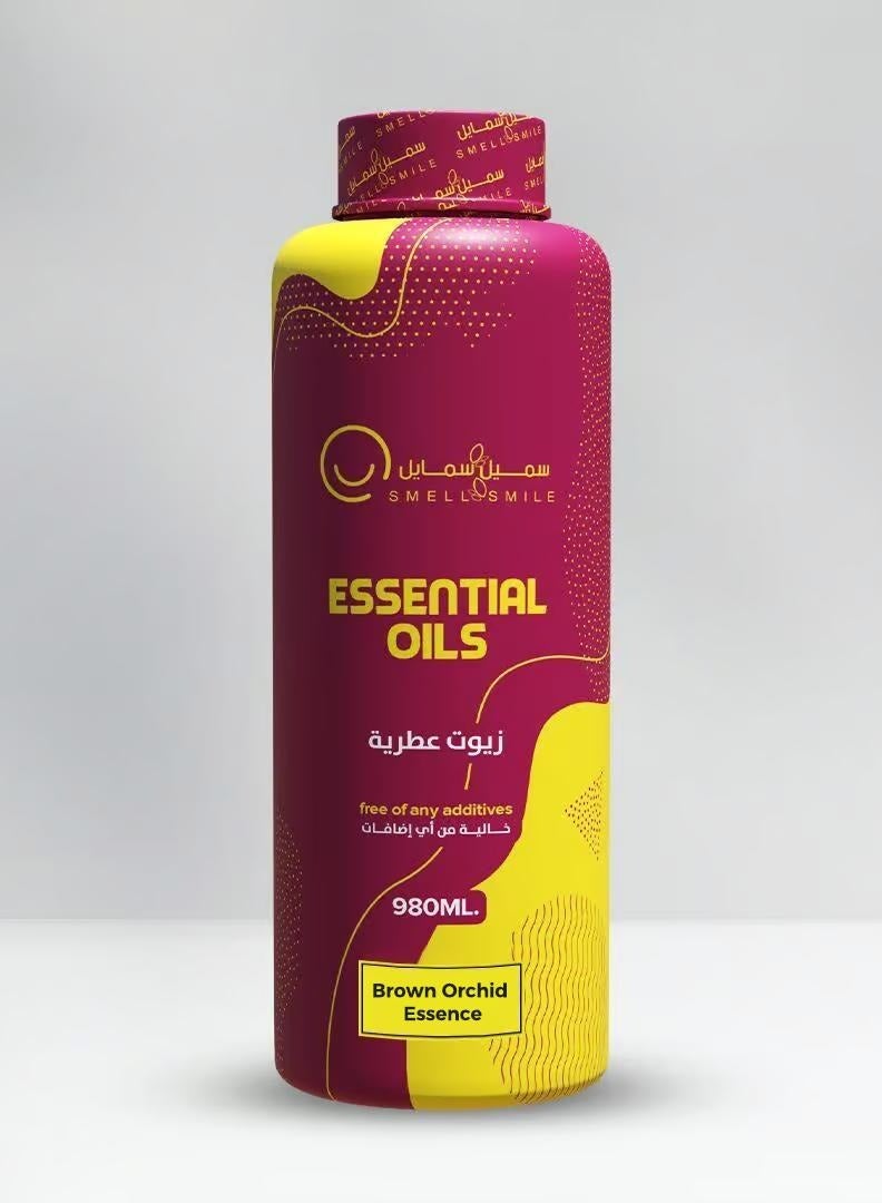 SMELL & SMILE Smell And Smile, Fragrance Oil  brown Orchid essence-980ML