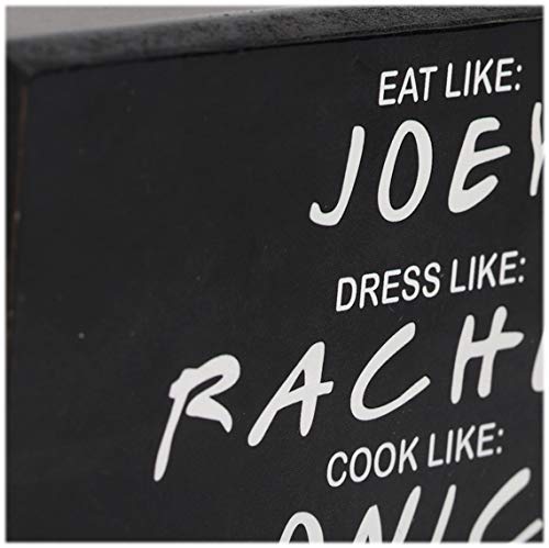 Open Road Brands Friends The TV Series Character Names Wood Block Decor - Cute Friends Decoration for Home or Office - Image 5