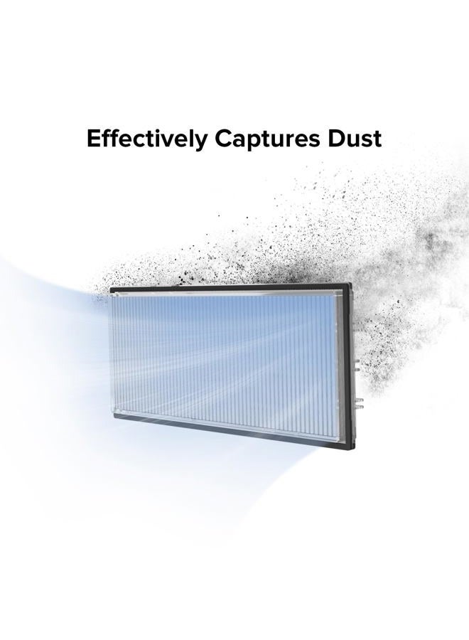 roborock Washable Filter S8 Pro Ultra / S8+ / S8 / S7 Max Ultra / S7 / S7+ / S7 MaxV / S7 MaxV Plus / S7MaxV Ultra Robot Vacuum Cleaners (2Pcs White) - Image 3