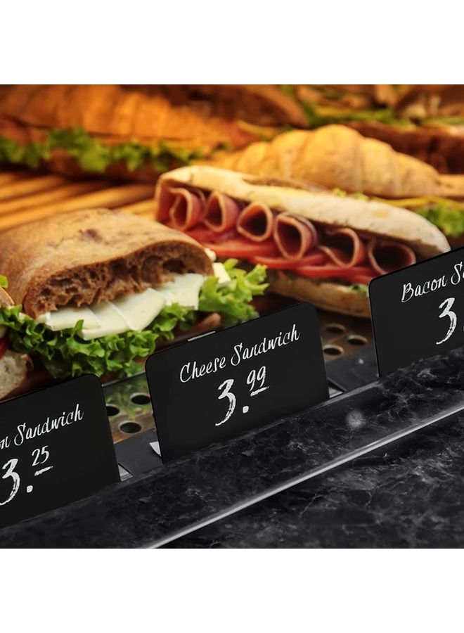 مجموعة لافتات السبورة الصغيرة - 20 لافتة للعرض - قلمان قابلان للمسح - قابلة لإعادة الاستخدام - Image 5