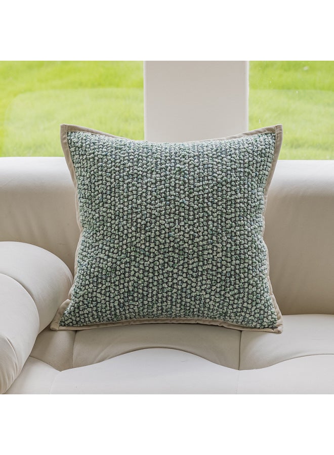 Monecai Pillow Italian Wool Roll Light Luxury Villa Model Room Living Room Pillow Soft Bag Cushion Sofa Pillowcase