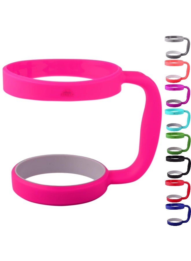 STRATA CUPS 30oz Tumbler Handle (PINK) Available For 30oz YETI Tumbler, OZARK TRAIL, Rambler Tumbler- BPA FREE - Image 1