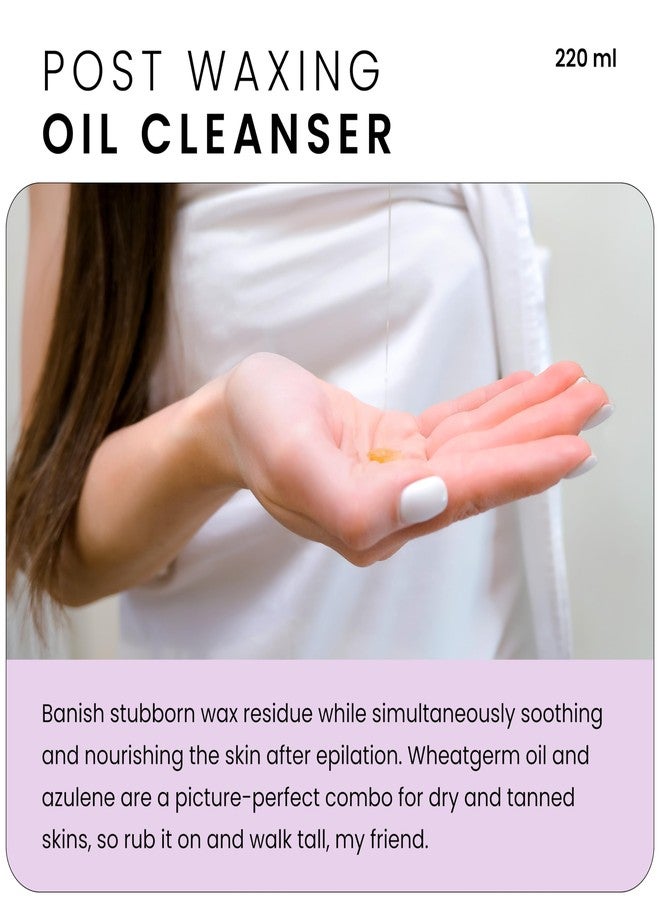 Depileve منظف زيت ديبيليف - زيت الأزولين - يزيل بقايا الشمع - عناية بعد الاستخدام غنية بزيت جنين القمح - لجميع أنواع البشرة - زيت تدليك بعد الشمع، 7 أونصة - Image 2