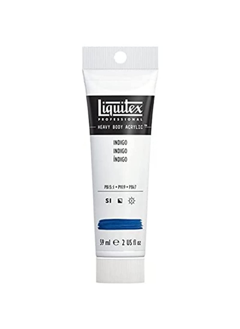 Liquitex - Liquitex Professional Heavy Body Acrylic Paint, 2-oz Tube (Indigo) - Image 1