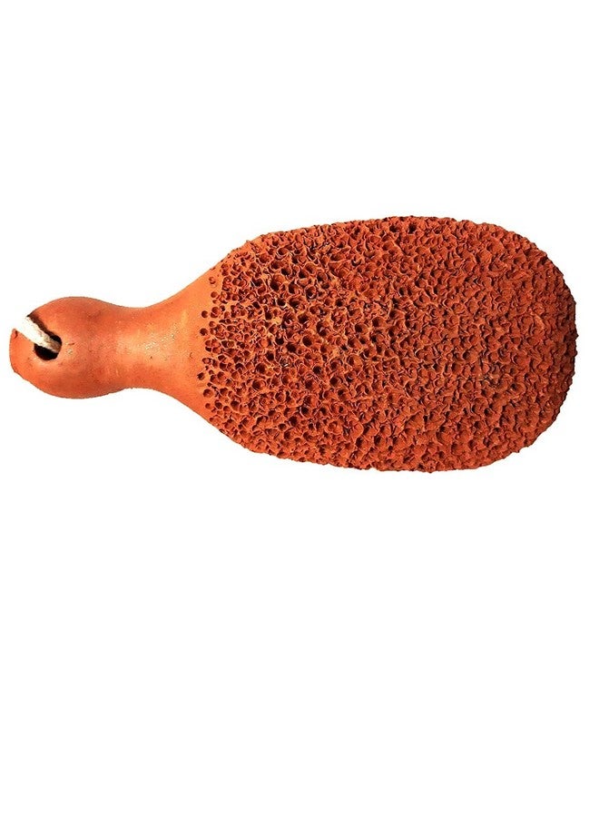TrendEvo Terracotta Natural Pumice Stone Foot Scrubber Handmade Organic Clay eco Friendly Dead Skin Remover Women Men Unisex. - Image 1