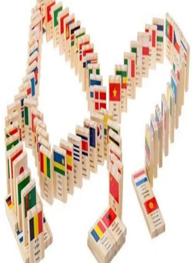 National Flag Domino Children' S Educational Toys - Image 4