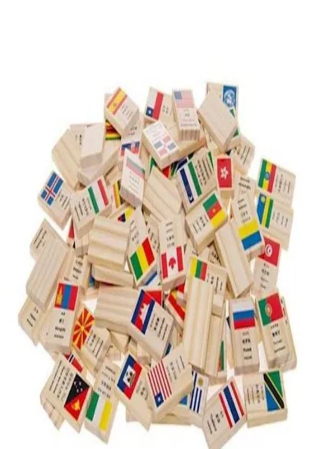 National Flag Domino Children' S Educational Toys - Image 2