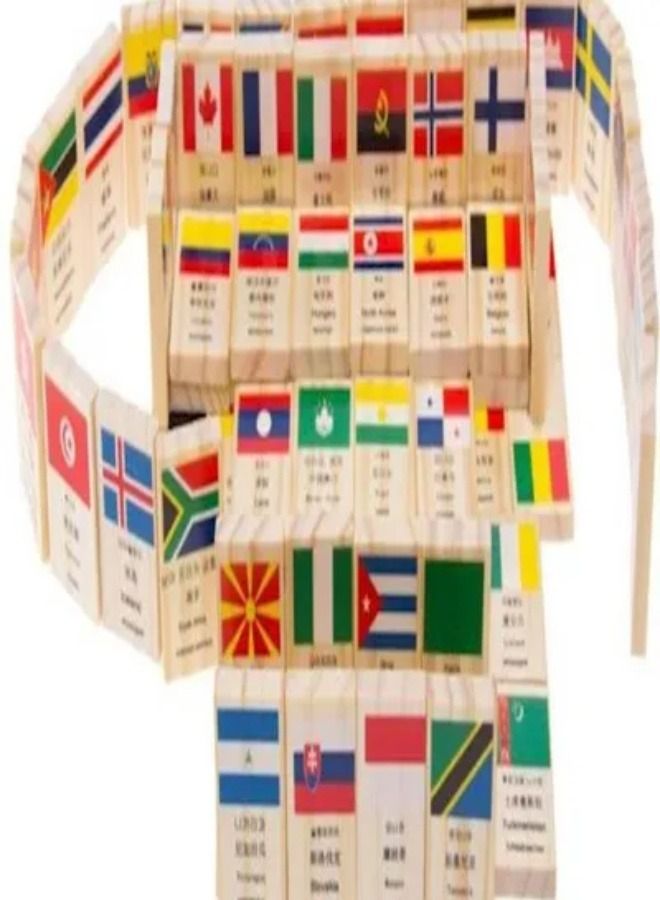National Flag Domino Children' S Educational Toys - Image 3