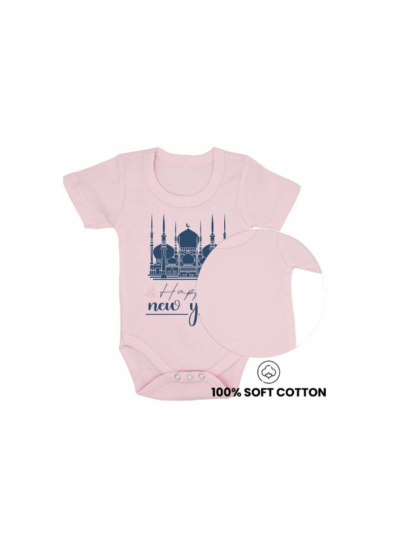 PRINTSHOP4ME Abu Dhabi New Year's Soft Cotton Baby Onesie Bodysuit Short Sleeve-Perfect Outfit Celebration For New Year-Gift For Baby Shower - Image 4