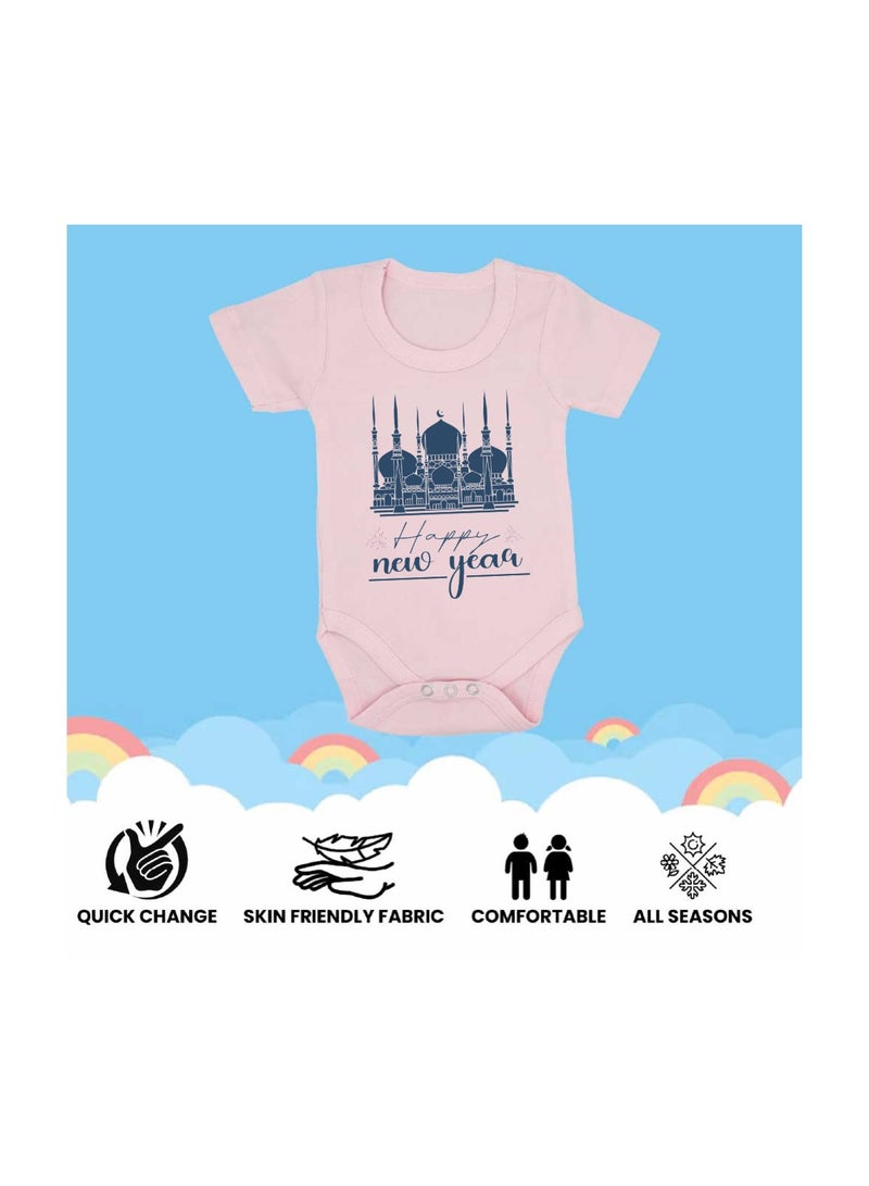 PRINTSHOP4ME Abu Dhabi New Year's Soft Cotton Baby Onesie Bodysuit Short Sleeve-Perfect Outfit Celebration For New Year-Gift For Baby Shower - Image 5