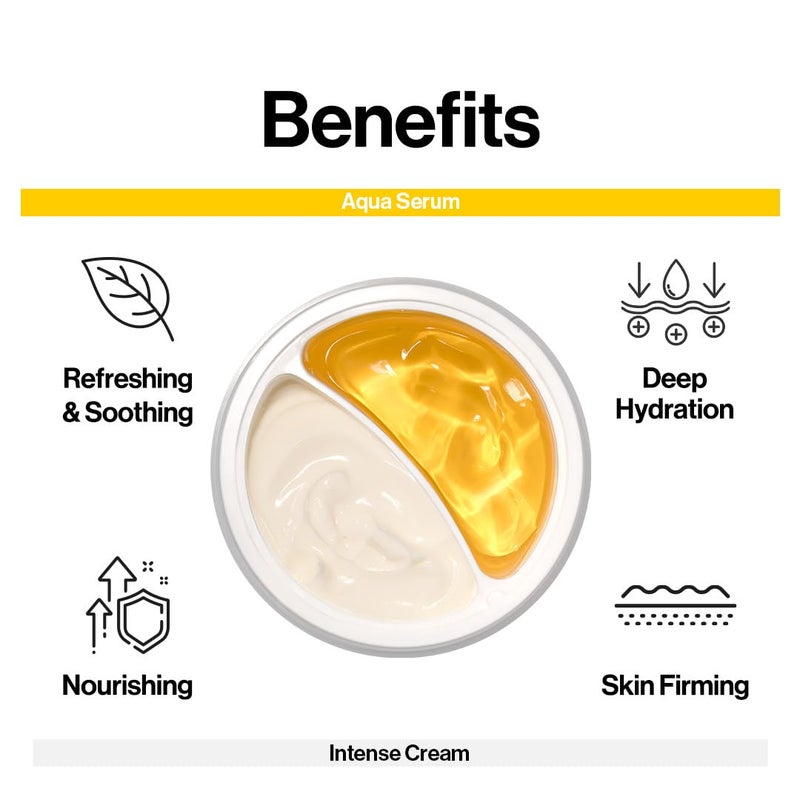 d'Alba Italian White Truffle Double Serum & Cream, Vegan Skincare, 2-in-1 Face Moisturizer, Vegan Collagen, Skin Firming and Tightening, Non Comedogenic, Suitable for All Skin Types (2.46 oz) - Image 4