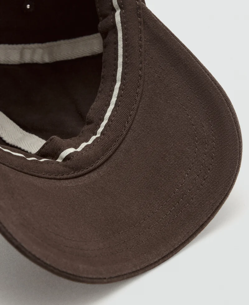 Mango Man  Cotton visor cap for Men | Best Price UAE