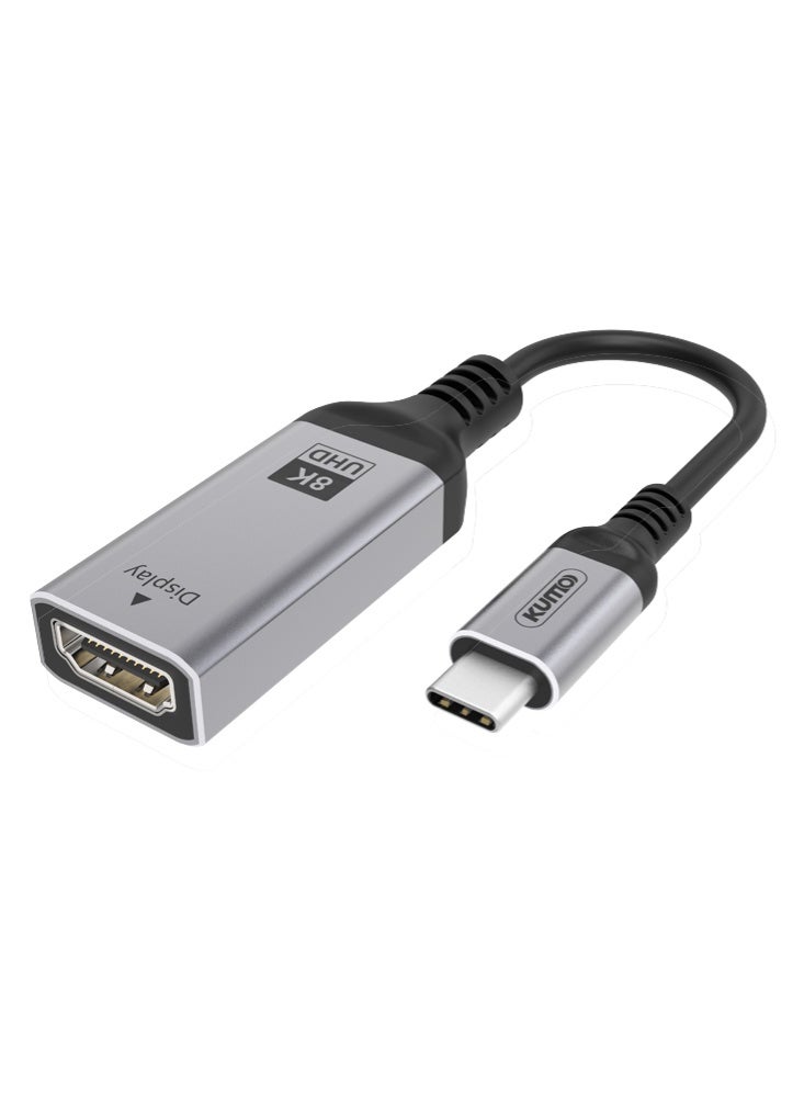 كومو كيبل USB-C إلى HDMI 2.1 بدقة 8K@60Hz و 4K@120Hz من KUMO - Image 2