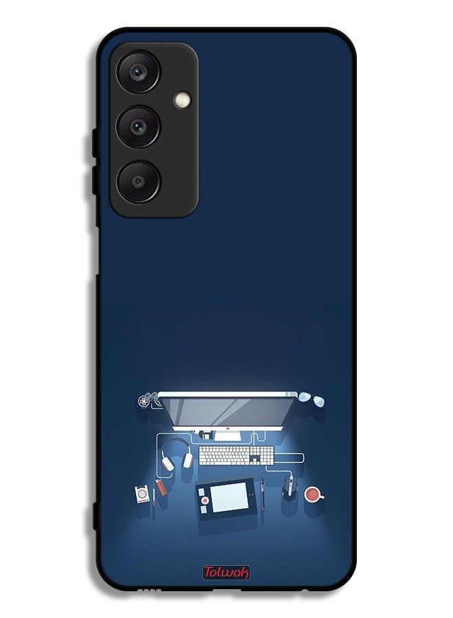 Tolwak Samsung Galaxy A25 5G Protective Case Cover Computer Desk Art - Image 1