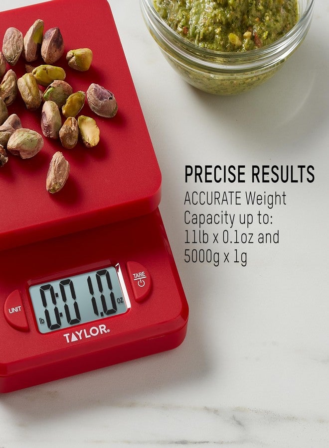 Taylor Compact Digital Scale (Red) - Image 2