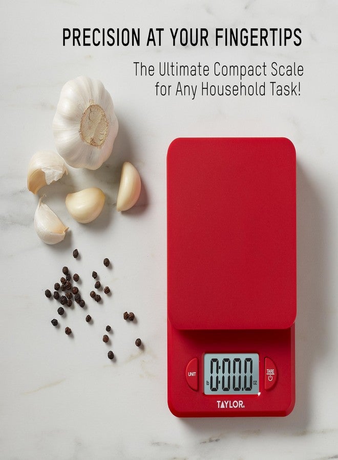 Taylor Compact Digital Scale (Red) - Image 4