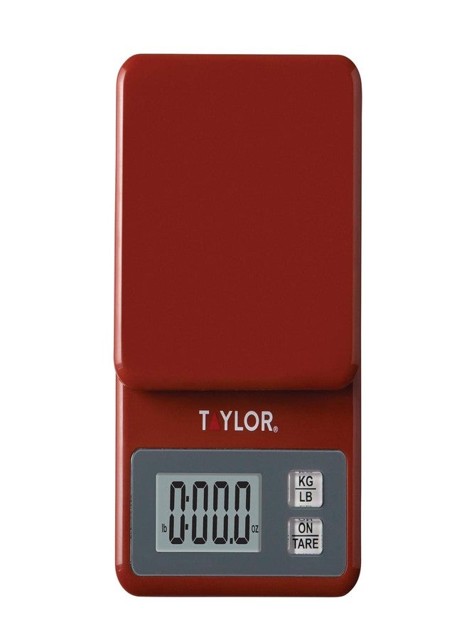 Taylor Compact Digital Scale (Red) - Image 1