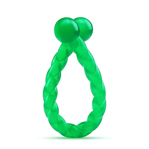 Ycozy Dog Chew Toys 11'' Long for Small/Medium Dogs Aggressive Chewers, Rubber Puppy Dog Rope Toys Knot Dental Teething Toys Almost Indestructible Washable - Image 4