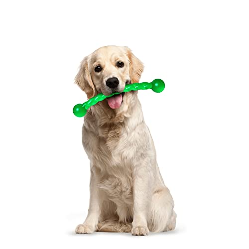 Ycozy Dog Chew Toys 11'' Long for Small/Medium Dogs Aggressive Chewers, Rubber Puppy Dog Rope Toys Knot Dental Teething Toys Almost Indestructible Washable - Image 5