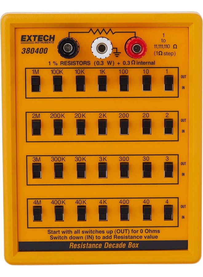 Extech 380400 Resistance Decade Box - Image 2