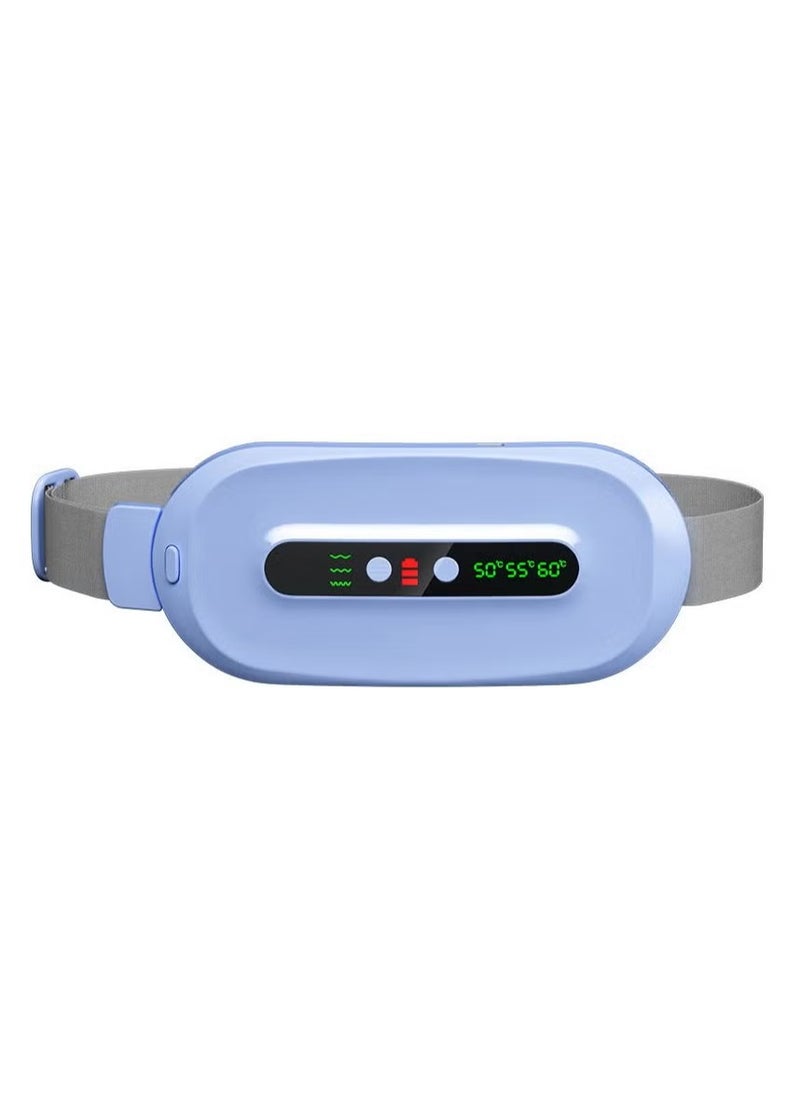 TIGER Cramps Menstrual Period Pain Relief Smart Heating Pad, Vibration Massage Belt for Period Cramps, Comfortable Belly Massager for Women – Available in Blue and Pink.  - Image 3