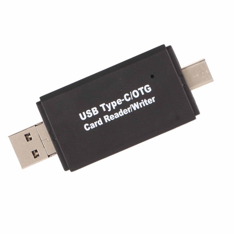 3 In 1 Card Reader Micro USB USB C High Speed Data Transfer Multi Card Reader Writer - Plug and Play Memory Card Reader for Windows Android Phones Tablets Computers - Image 5